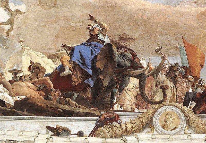 Apollo and the Continents, Giovanni Battista Tiepolo